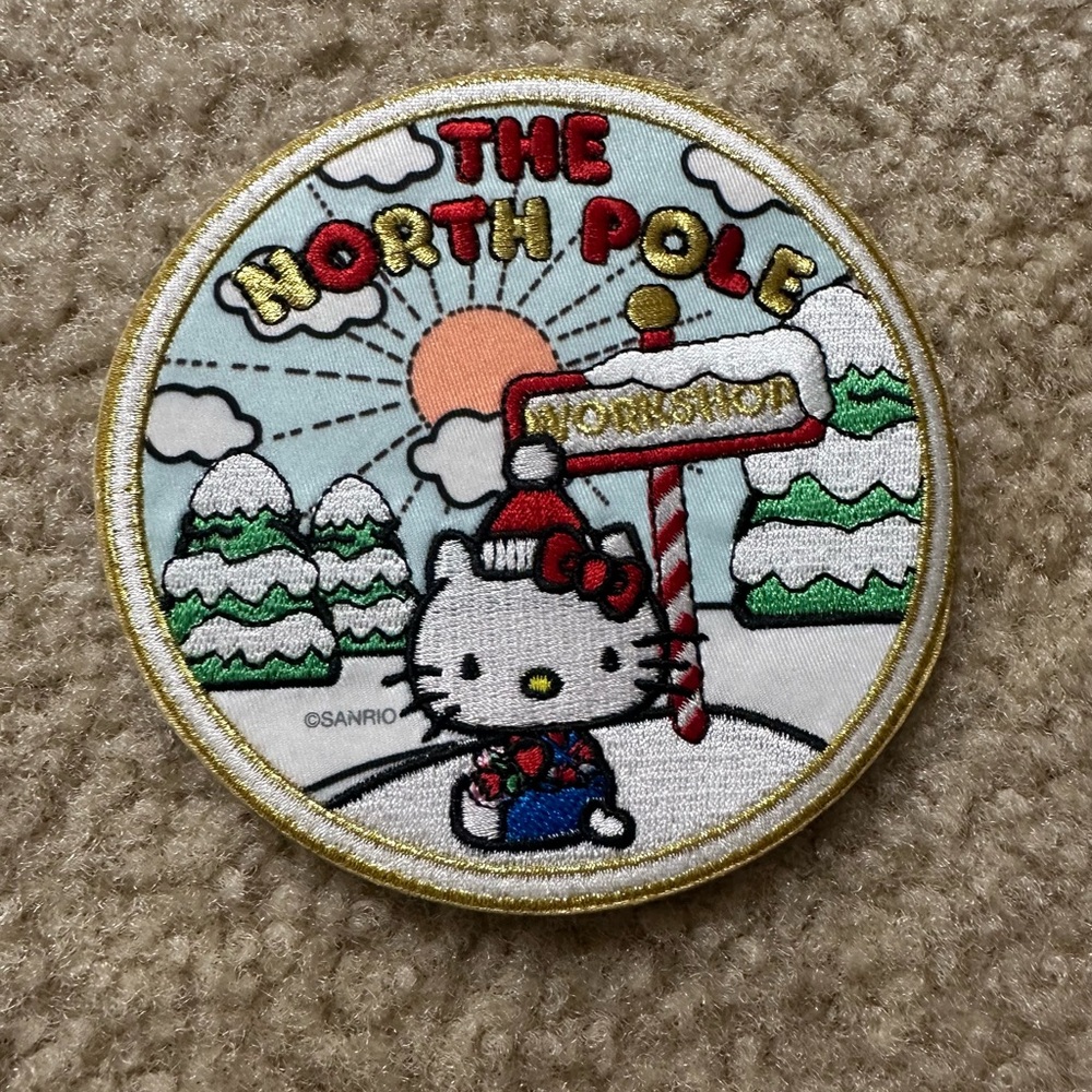 Stoney Clover Lane X Hello Kitty Patch North Pole